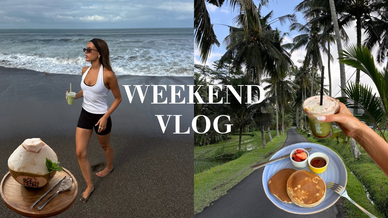 WEEKEND VLOG: grwm til datenight, gode nyheder & dagstur til Ubud