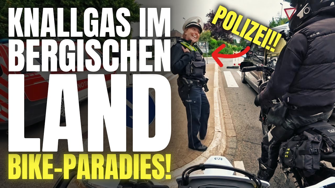 Das BERGISCHE LAND ist ein MOTORRAD-TRAUM!!