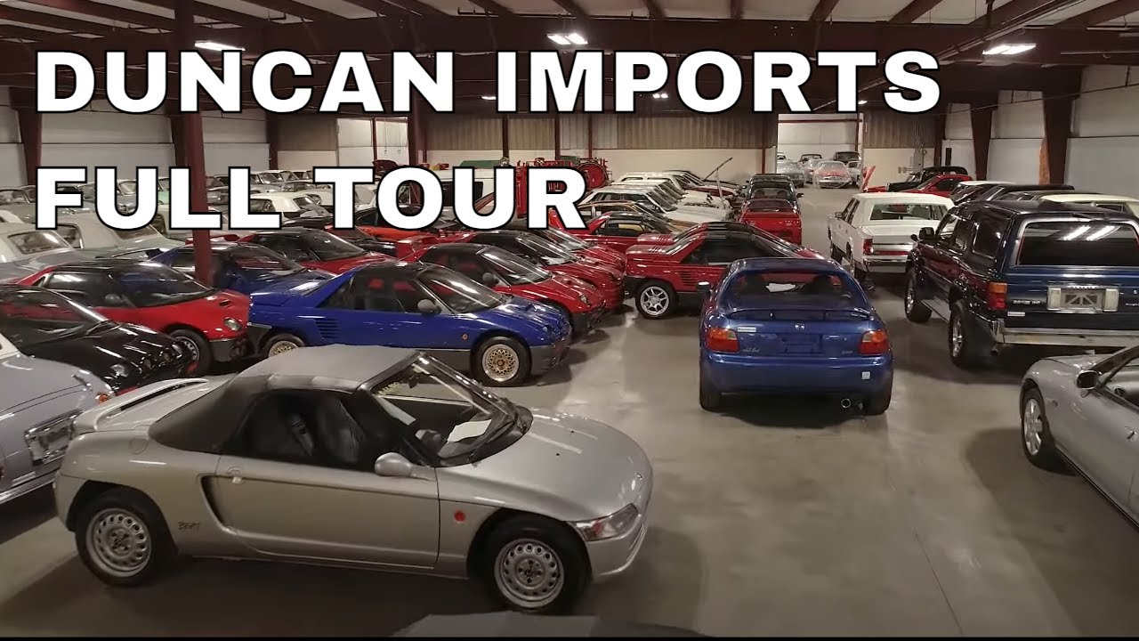 700+ CARS AT DUNCAN IMPORTS | JDM CARS IN THE 25 YEAR RULE