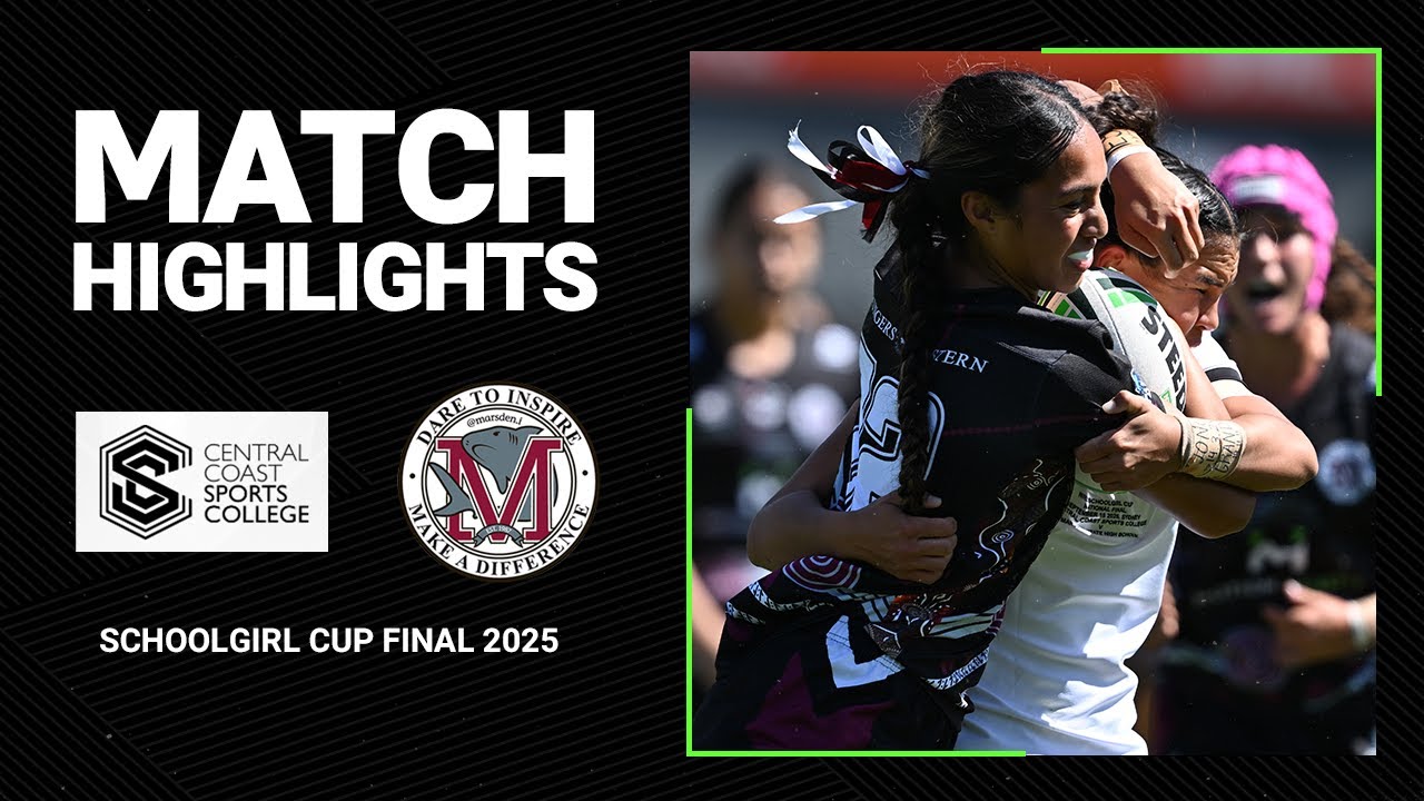 National Schoolgirl Final 2025 | Central Coast v Marsden SHS | NRLW Pathways