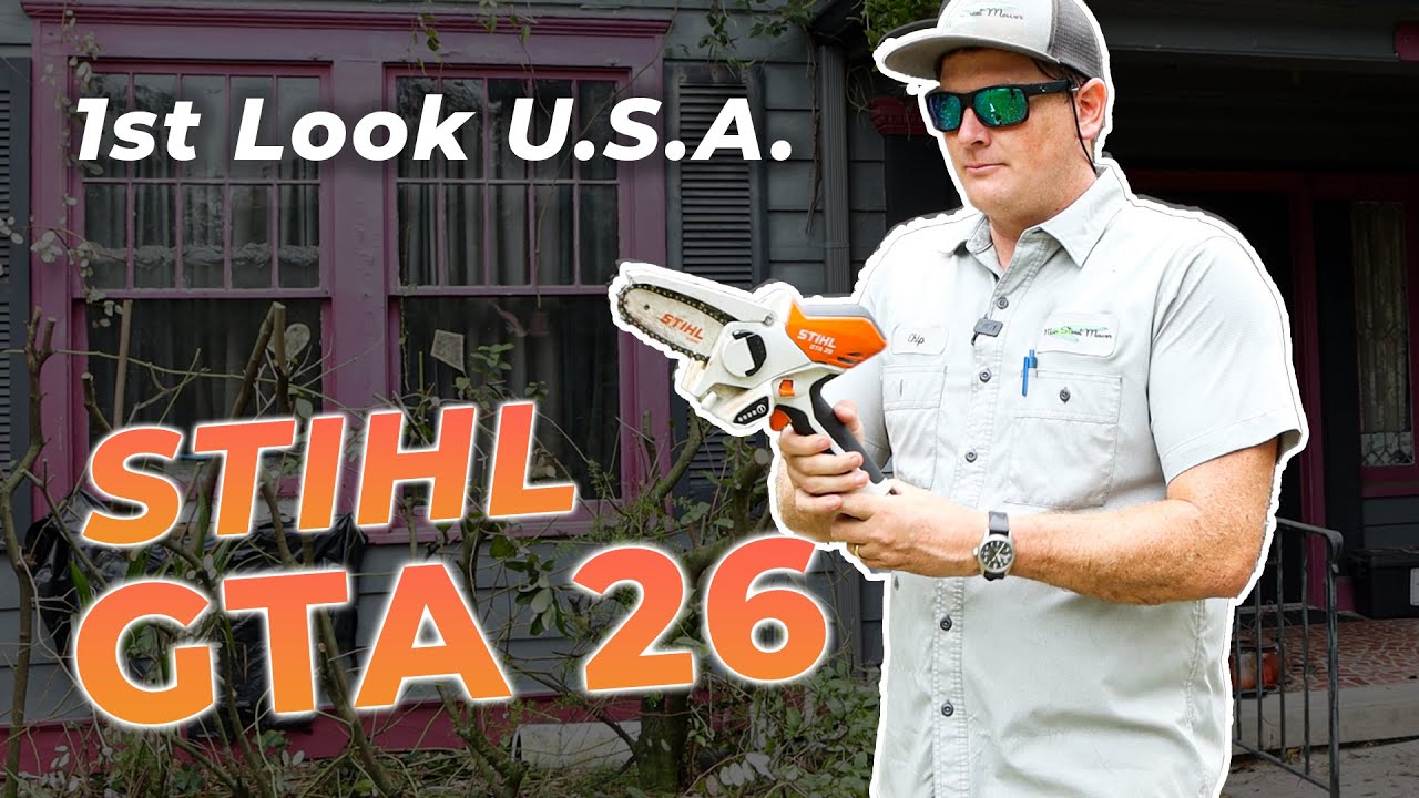STIHL GTA 26 - Аккумуляторный секатор/бензопила - 1st Look USA!