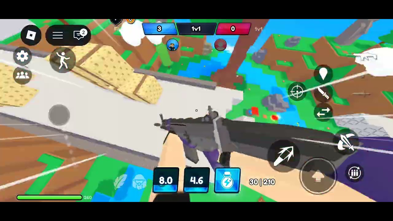 1v1 hypershot gameplay 