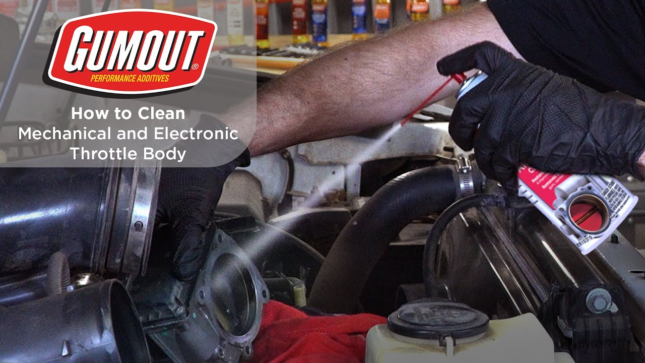 How to Clean a Throttle Body with Gumout&reg; Advanced Throttle Body & Air Intake Cleaner