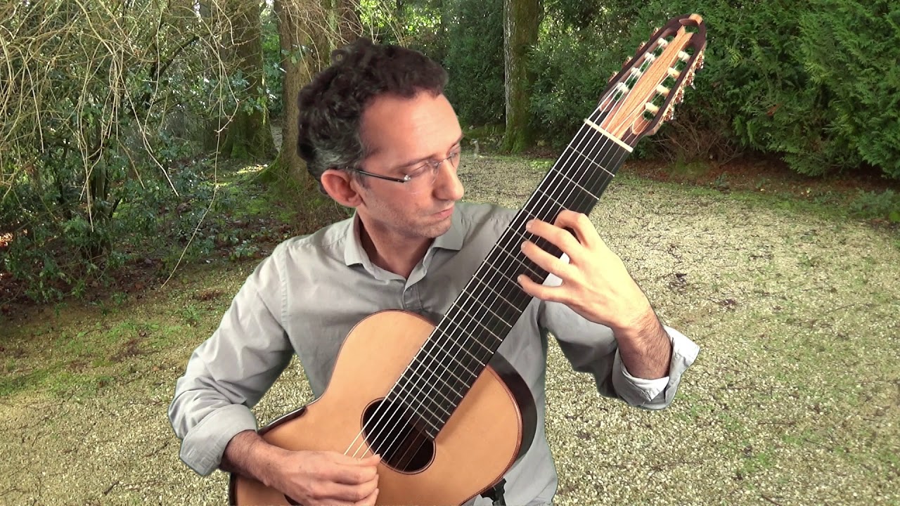 Terruño - Quique SINESI. Martin F. ACKERMAN, 8 string guitar