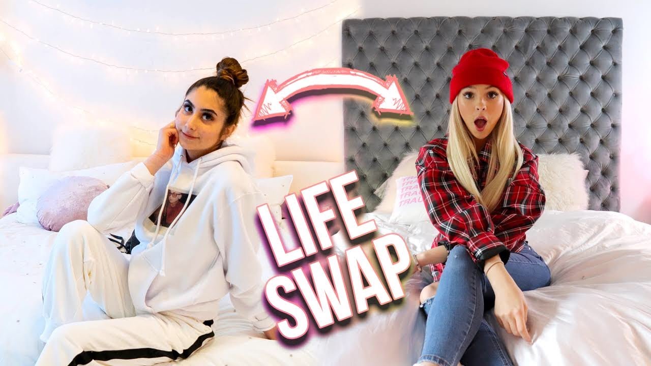 SWITCHING LIVES WITH JORDYN JONES | Nicolette Gray