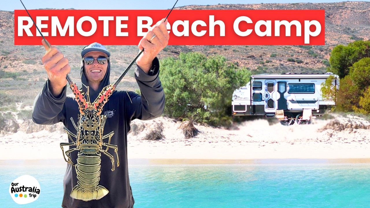 The BEST Campsite on the Ningaloo?! North Lefroy Bay in a Caravan | Western Australia Road Trip