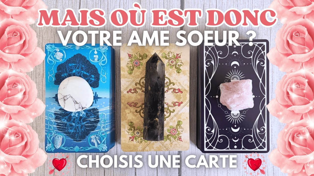 ❤️ OÙ EST DONC VOTRE AME SOEUR ? CE QUI VOUS SÉPARE ENCORE ❤️| TIRAGE AU CHOIX | INTEMPOREL
