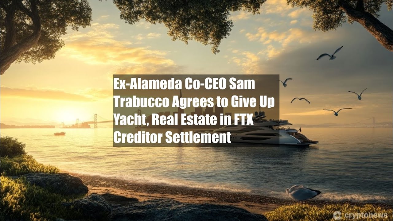Ex-Alameda Co-CEO Sam Trabucco Agrees to Give Up Yacht, Real