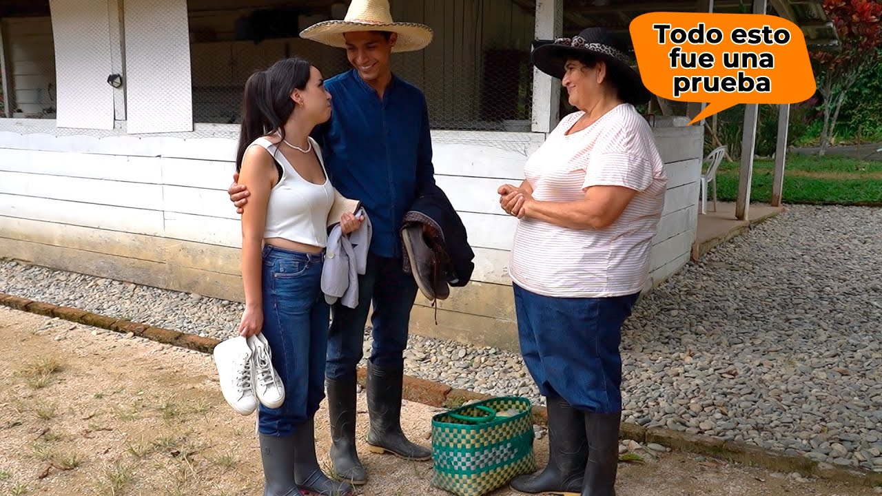 Novio pone a prueba la humildad de su prometida.