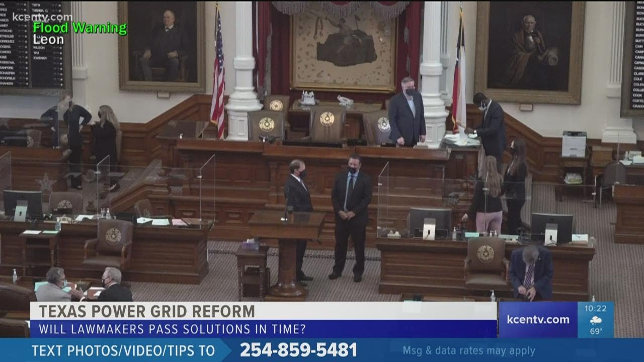 Texas house is ready to pass legislation addressing Texas power grid problems.