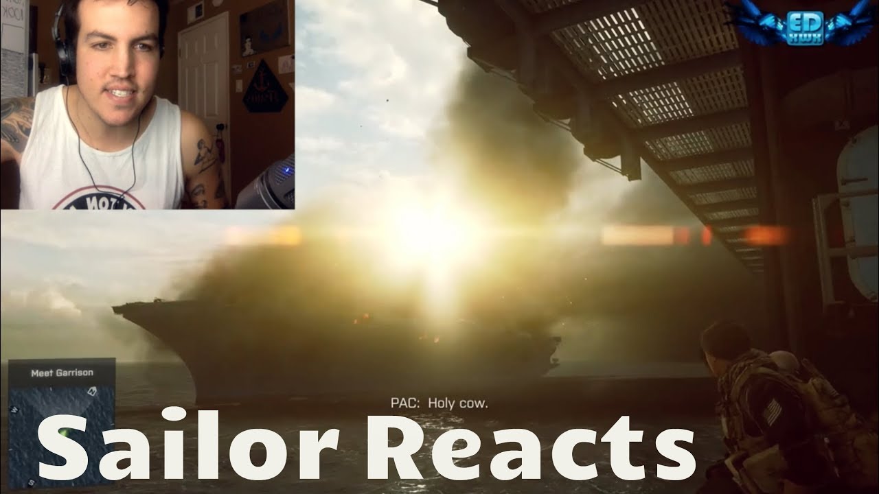 Navy Veteran REACTS to Battlefield 4 South China Sea Mission