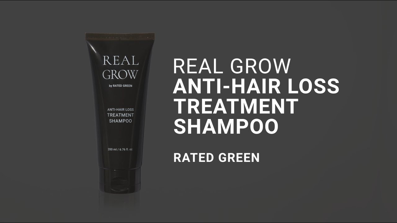 RATED GREEN | REAL GROW Anti Hair Loss Treatment Shampoo (Eng)