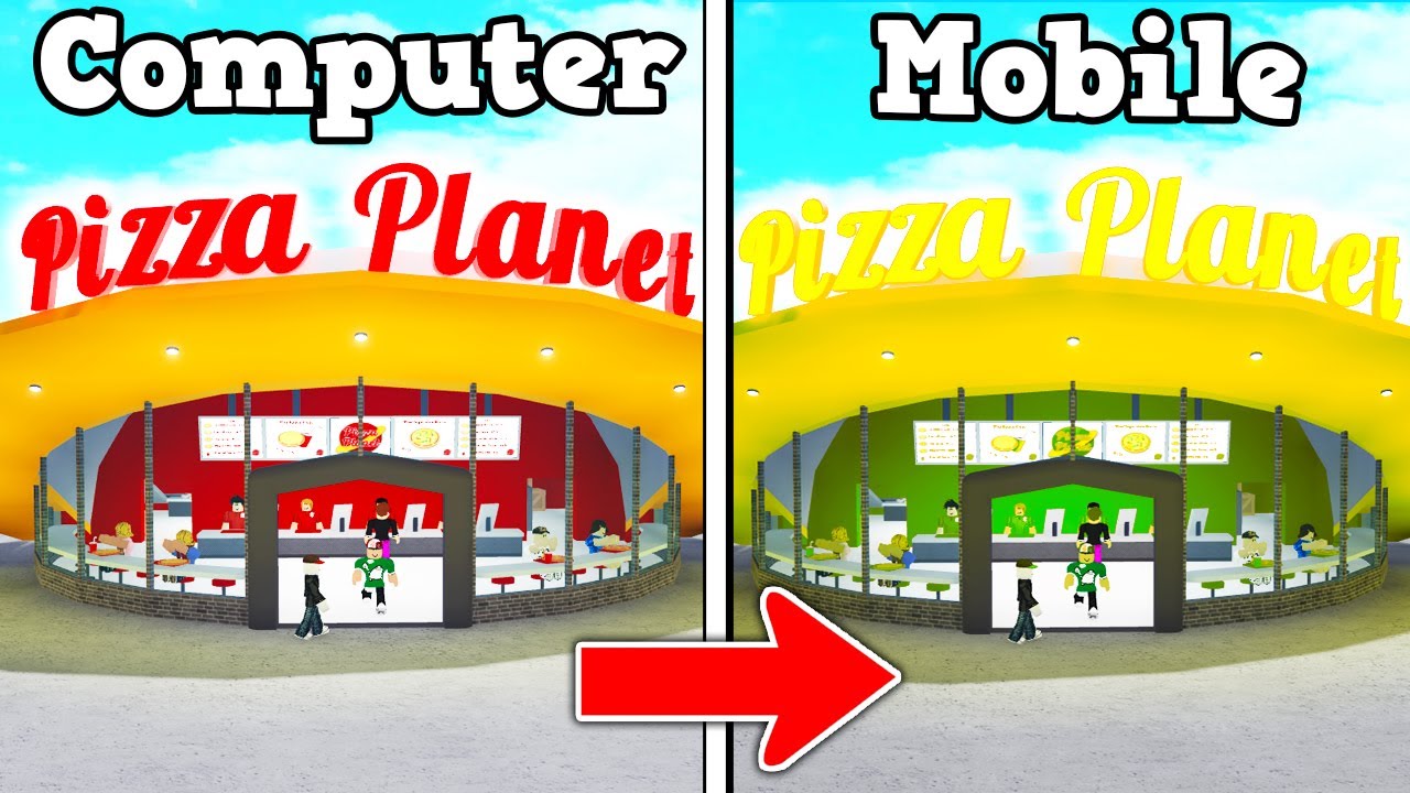 Differences Between Bloxburg Mobile VS Computer!