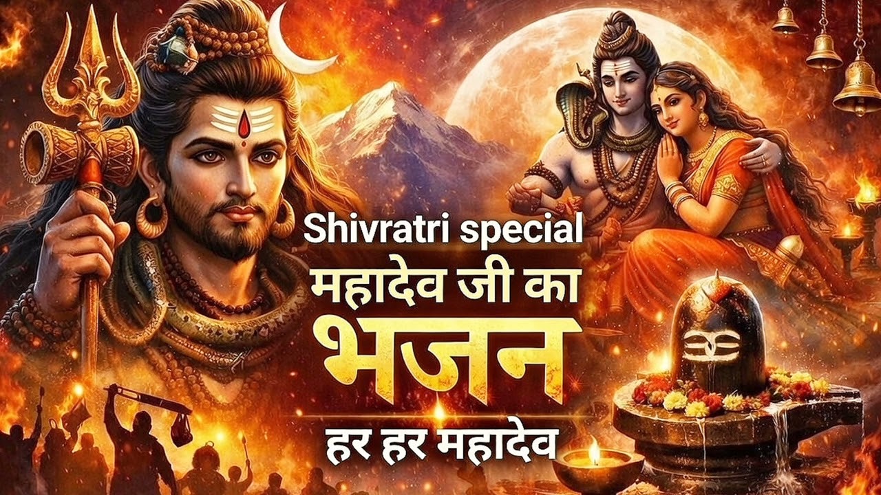 Shivratri Shiv Bhajan 2026 || New Bhajan|| 2026 🙏❤️ #youtubevideo #trending #bhajan #shivratri 