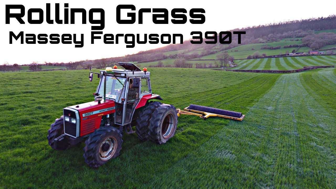 Rolling Grass - Massey Ferguson 390T