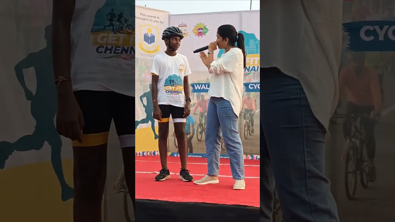 Get Fit Chennai| Greater Chennai Corporation Walkathon & Cyclothon| Velachery Tharamani 