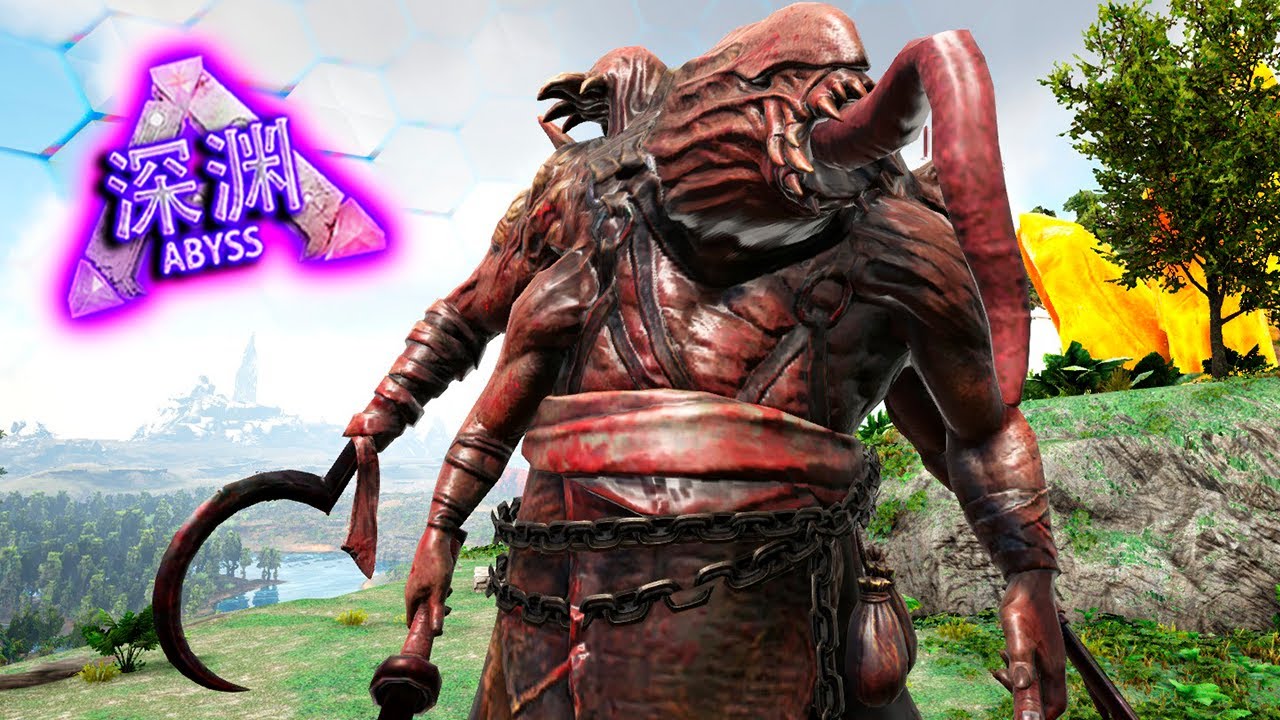 ESSA CRIATURA USA 4 ARMAS AO MESMO TEMPO!! SINISTRO!! - ARK ABYSS #32