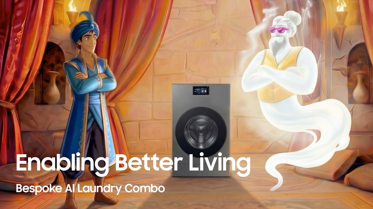 อะลาดินกับตะเกียงวิเศษ (Bespoke AI Laundry Combo)｜Bespoke AI Fairy tale | Samsung