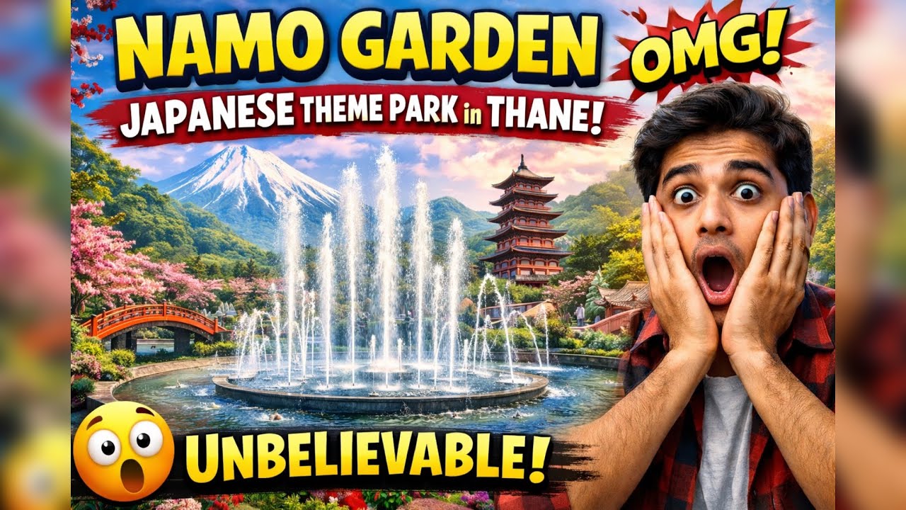 Thane mein Japanese  theem park 😱😱 unbelievable…see more 