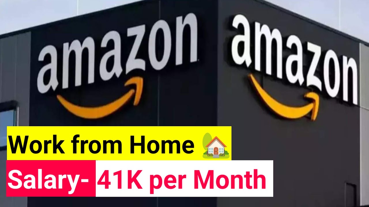 Amazon Work from home #41k_per_month #any_degree #work_from_jobs_for_any_degree