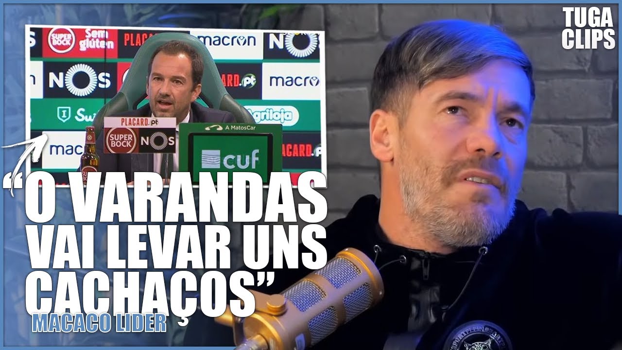 MACACO AMEA&Ccedil;A FREDERICO VARANDAS | CORTES DEVANEIOS - MACACO (FERNANDO MADUREIRA)