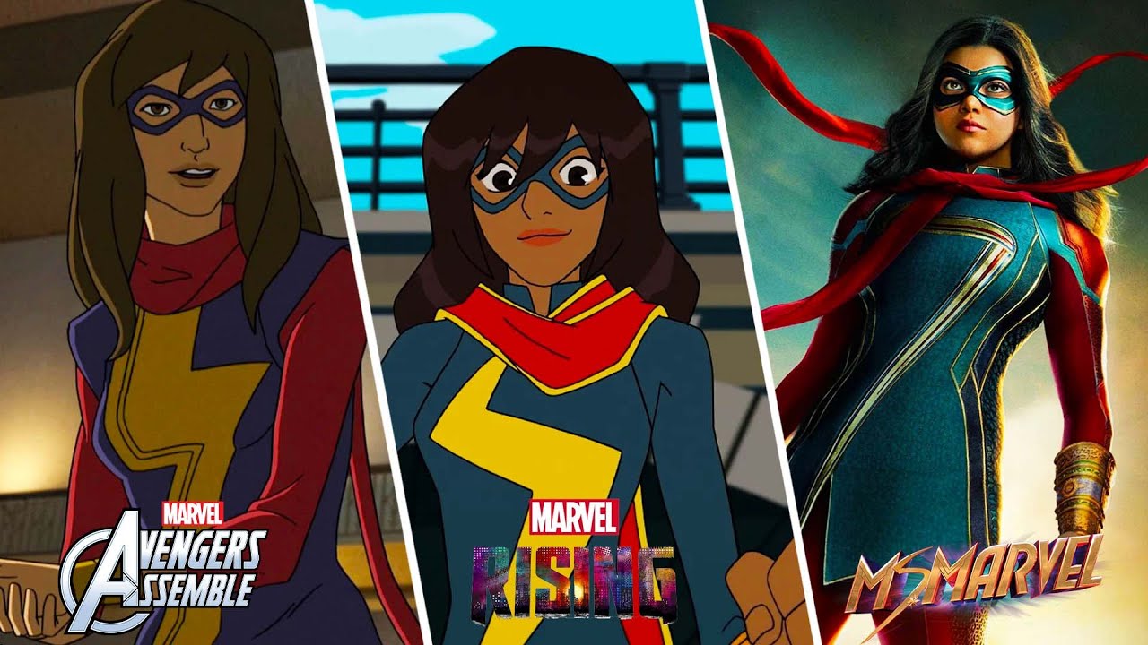 Evolution of Ms Marvel - Kamala Khan (2013 - 2022)
