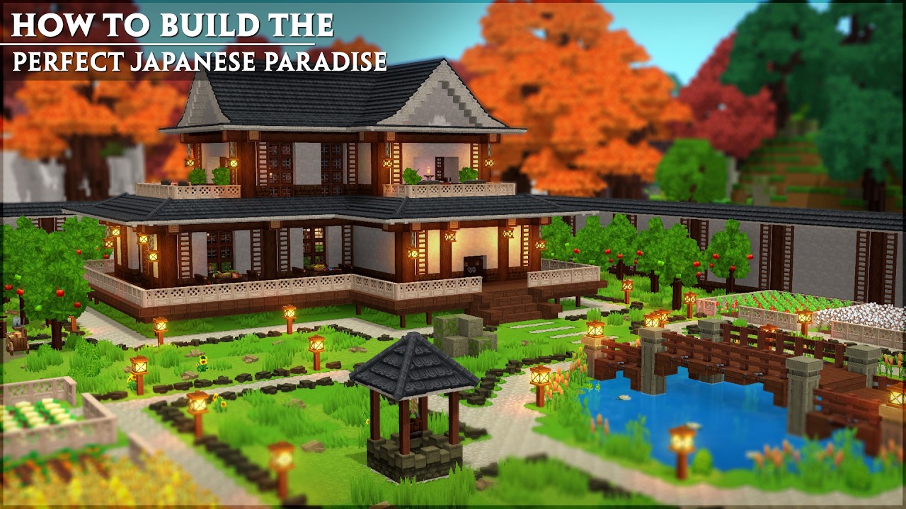 How to Build the Perfect Japanese Paradise | Hytale Tutorial