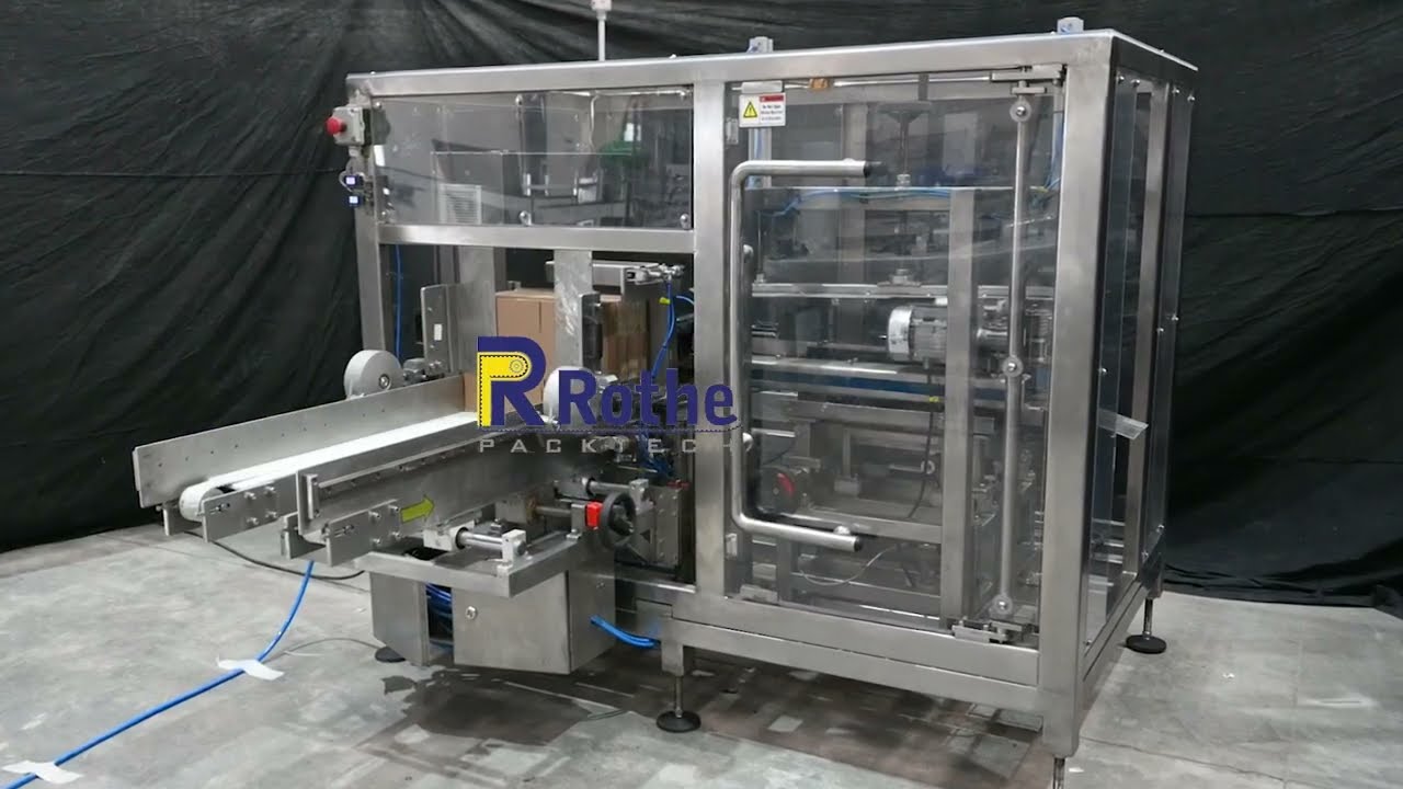 Case Erector Machine -Speed meets precision – 15 boxes per minute, perfectly erected.