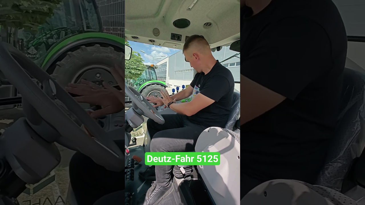 Самий доступний трактор Deutz-Fahr Agrofarm 5125
