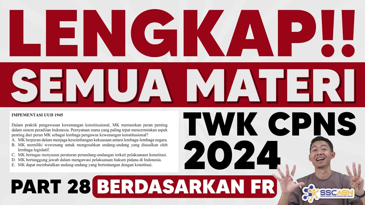 BOCORAN SOAL CPNS 2024 TWK