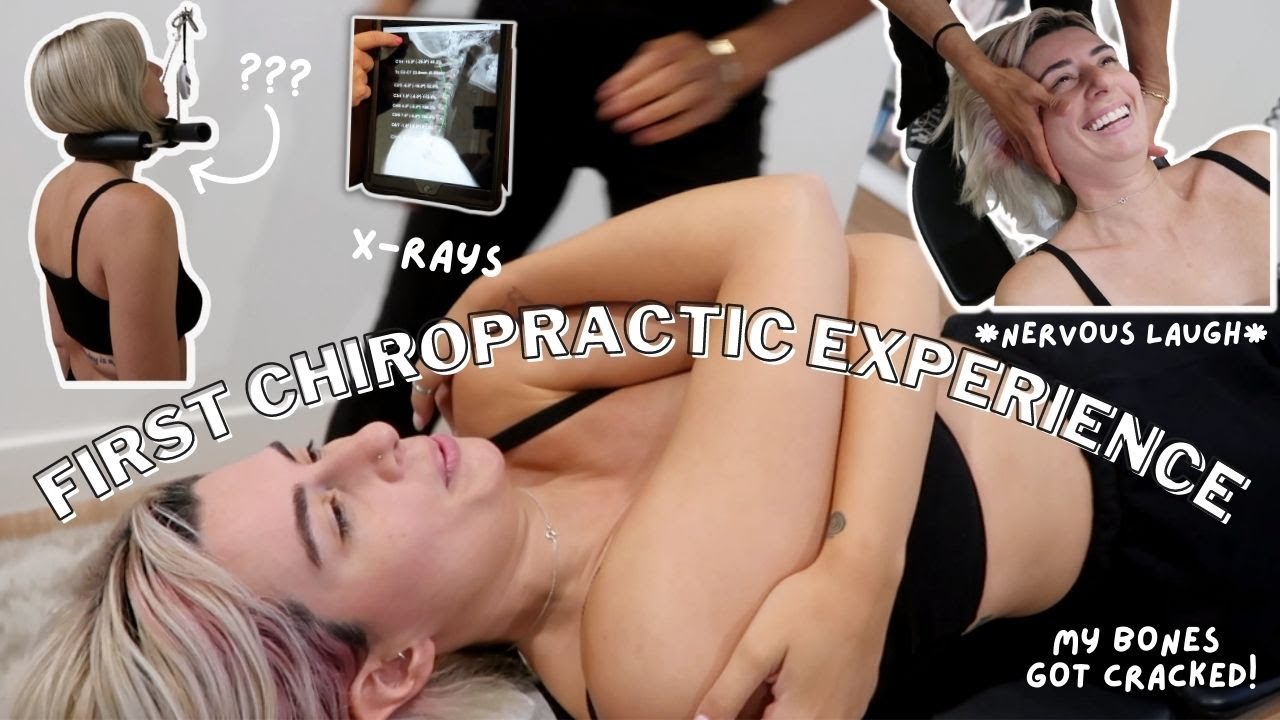 FIRST CHIROPRACTIC ADJUSTMENT! what to expect, reaction, bones cracking