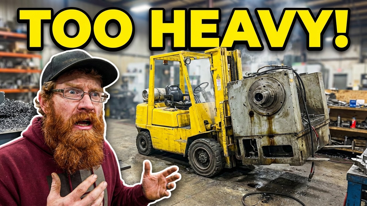 Scrap Reality: When the Machinery Is Heavier Than the Forklift...