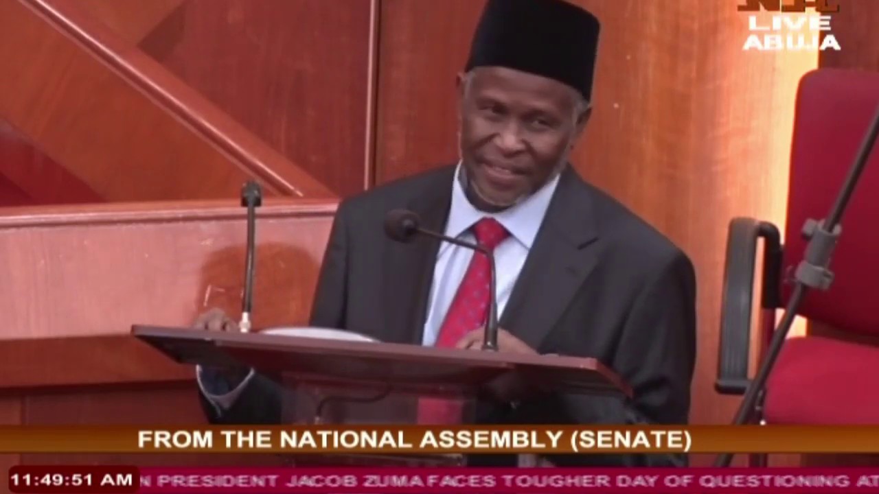 From The National Assembly (Senate) 17th July 2019: Confirmation of CJN