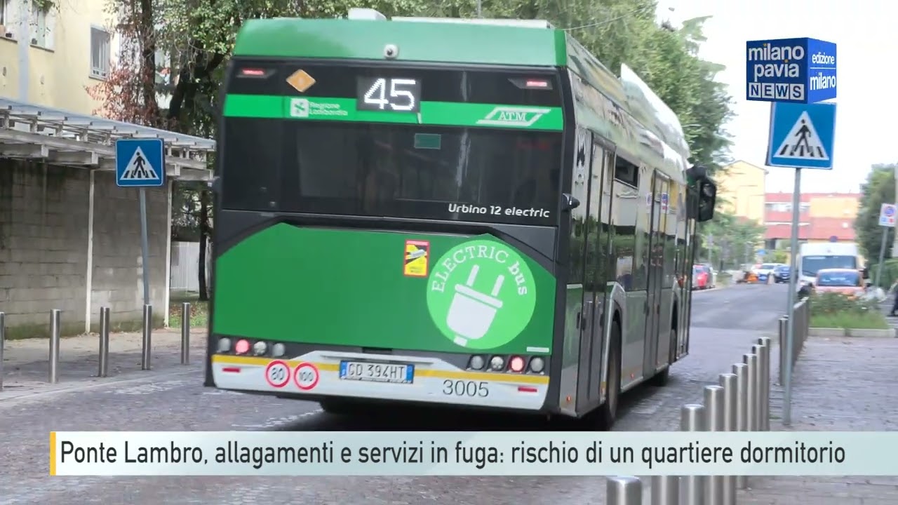 Milano Ponte Lambro, allagamenti e servizi in Fuga: rischio di un quartiere dormitorio