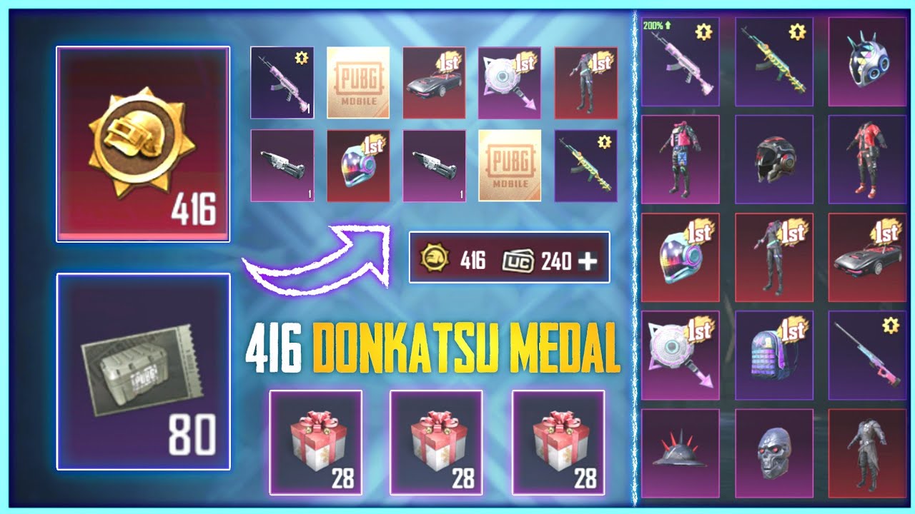 416 Donkatsu Medal Crate Opening | Pubg Kr Version New Supply Crate Opening