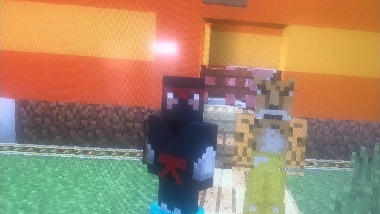Minecraft ps3 pig race (49)