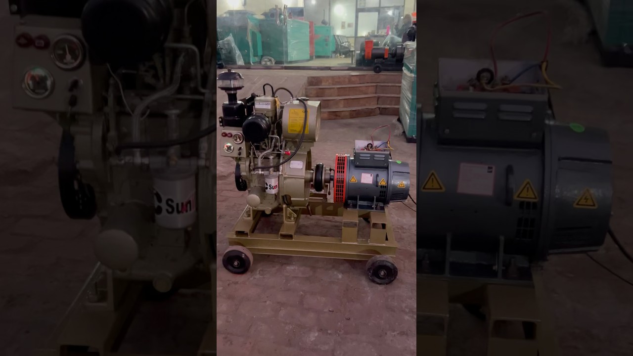 15kva Kirloskar Alternatour Generator Eicher 14hp Aircooled Engine | Kirloskar Generator #kirloskar