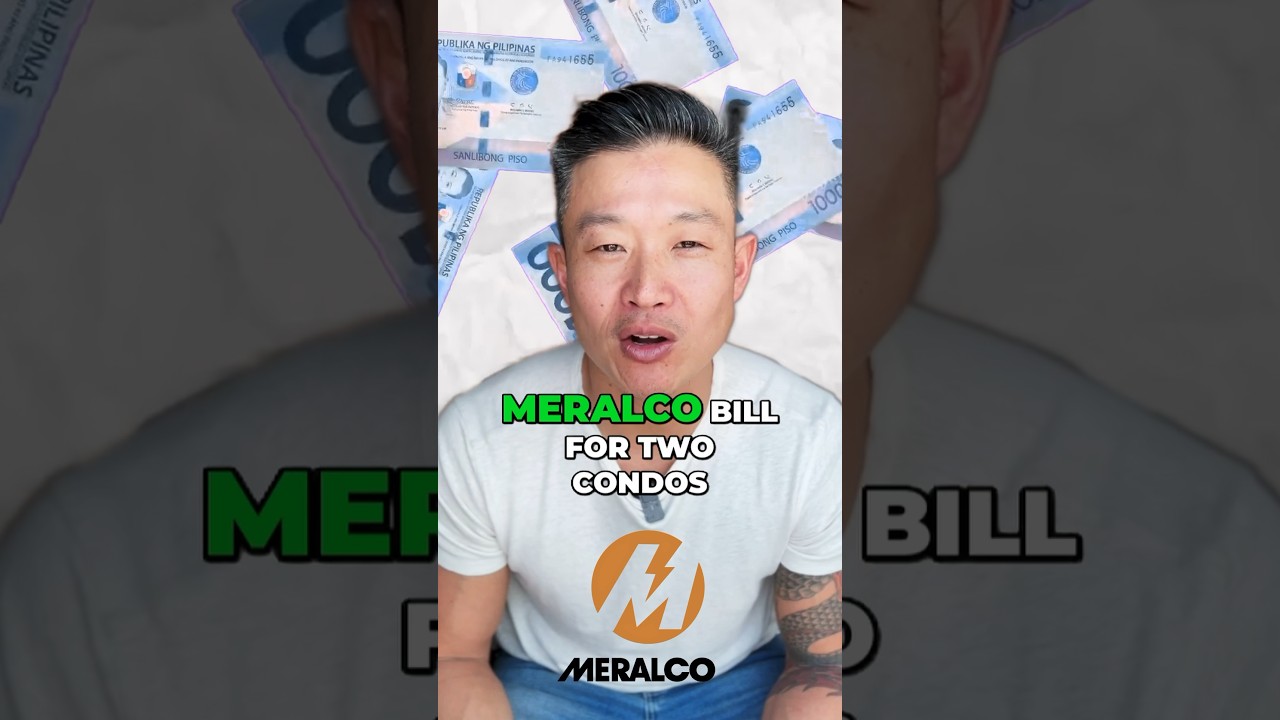 Мой счет за электричество Meralco на 50 тысяч песо! #bgc #airbnbhosting #philippines #meralco