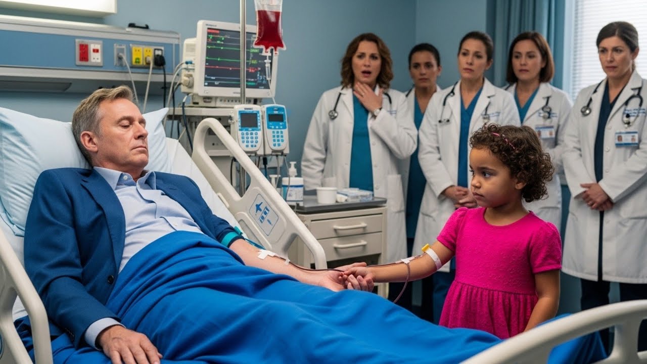 The Billionaire Needed Blood… Her Kids Refused, Until the Maid’s Toddler Did Something Unexpected