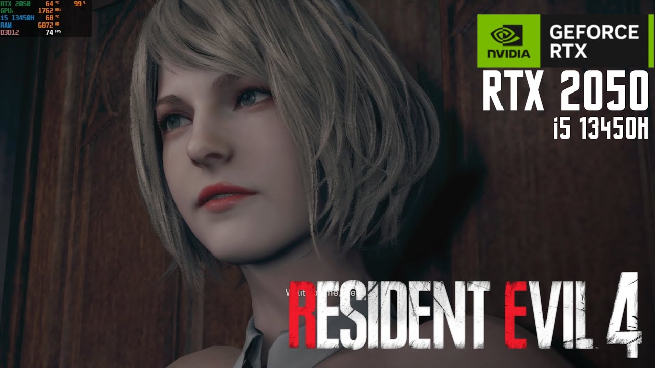 BEST SETTING RTX 2050 l RESIDENT EVIL 4 Remake