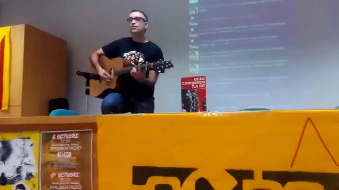 'La vida sense tu' en Acústic - Xavi Sarrià [Fac. Filologia UV. SEPC]