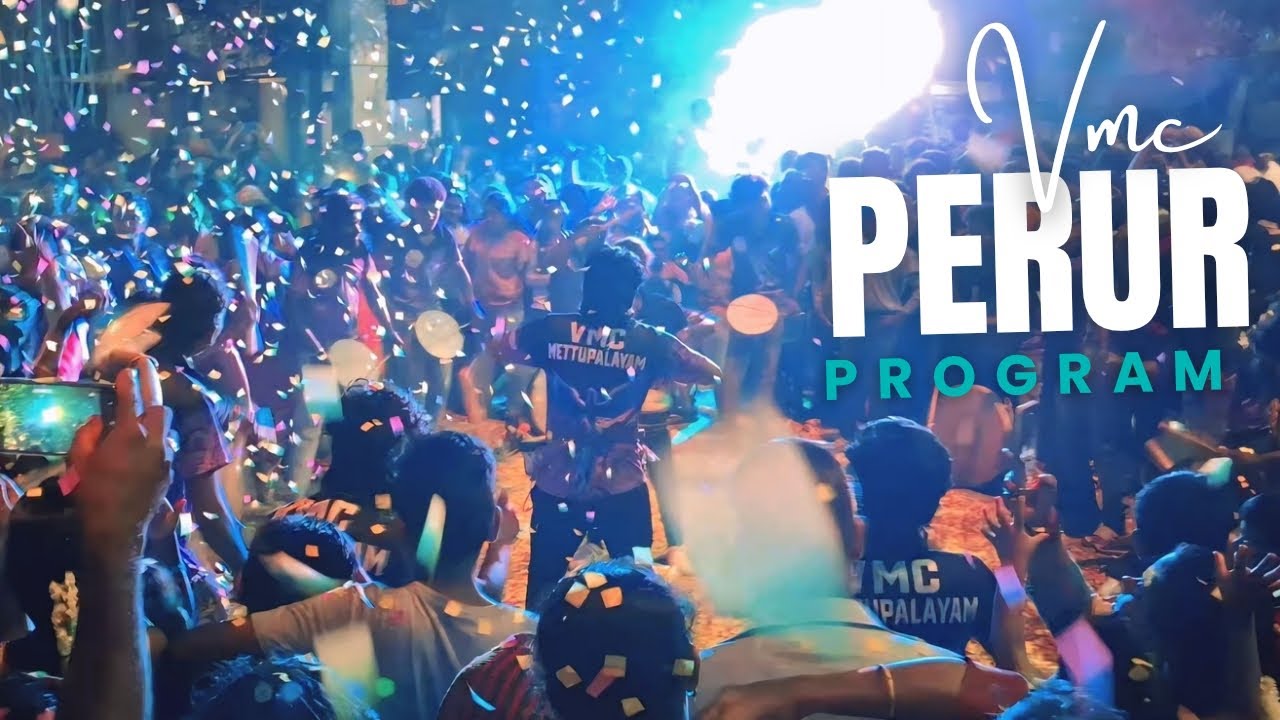PERUR PROGRAM 💥💜 | TEULUGUPALAYAM | VMC | METTUPALAYAM |