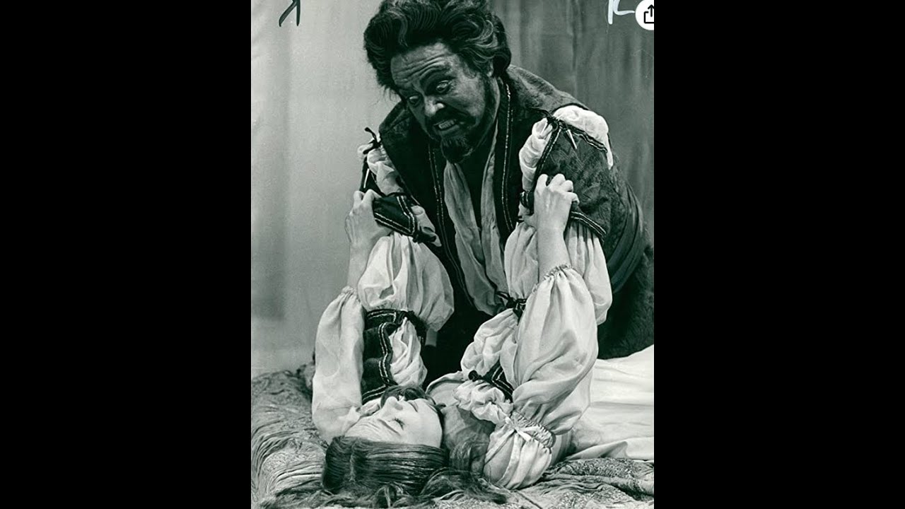 Richard Cassilly, Teresa Stratas & Peter Glossop - OTELLO (Verdi) BBC 1969