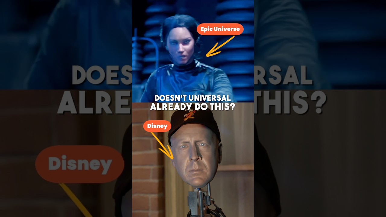 Новые аниматронные фигуры от Disney и Universal: реальная разница #тематическиепарки