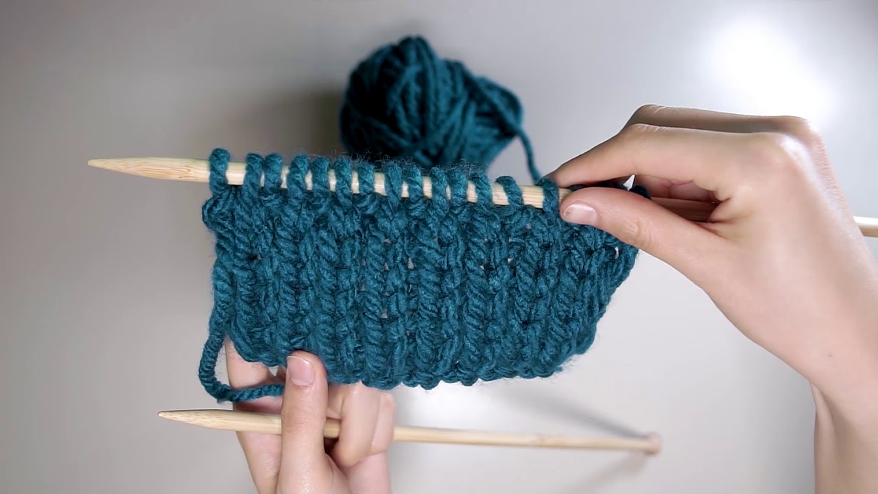 Ороолт нэхэх хялбар арга  /How to knit a scarf - step by step/