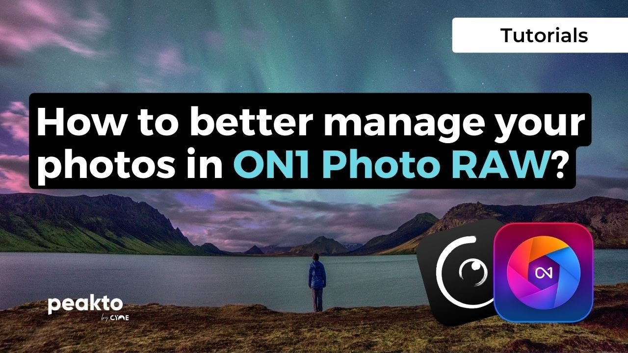 Как управлять фотографиями в ON1 Photo RAW 2024 с помощью Peakto