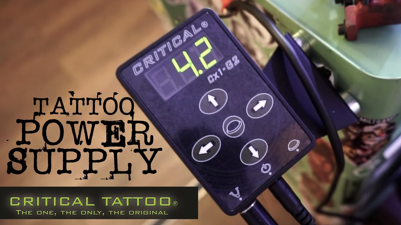 BEST TATTOO POWER SUPPLY - CRITICAL CX-1 / REVIEW