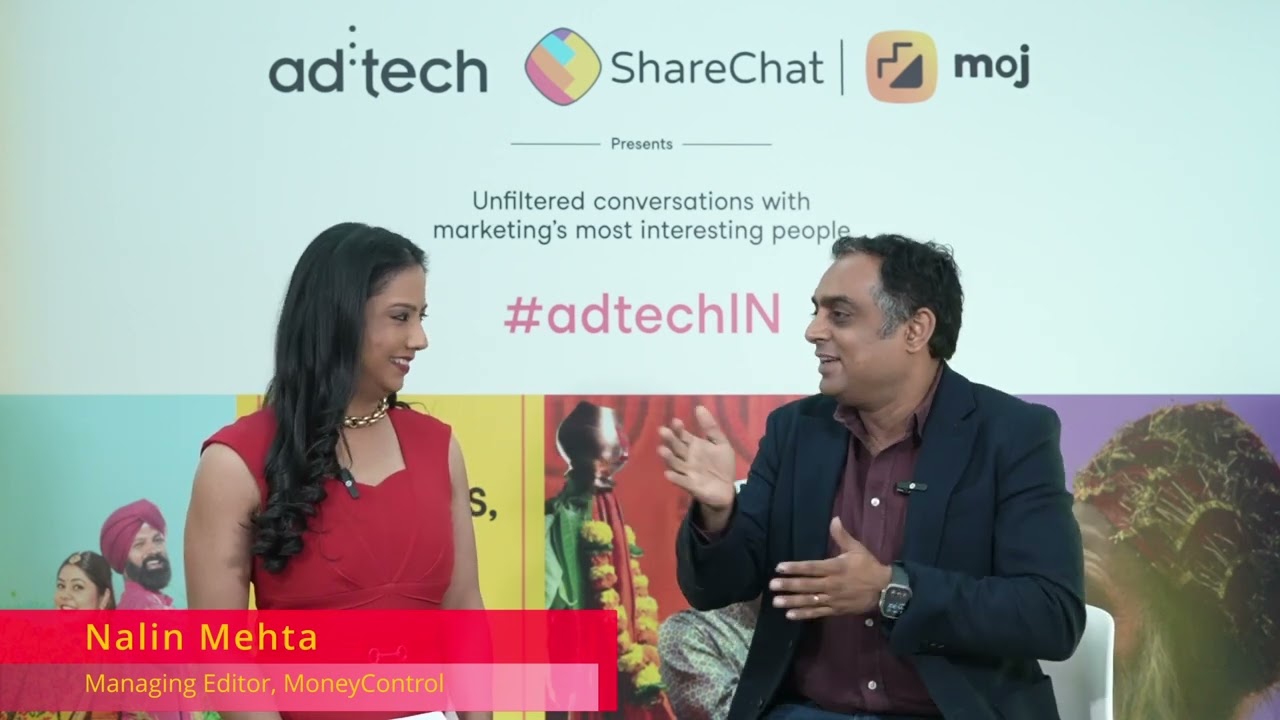 ShareChat presents an unfiltered conversation  with Nalin Mehta, Managing Editor, Moneycontrol