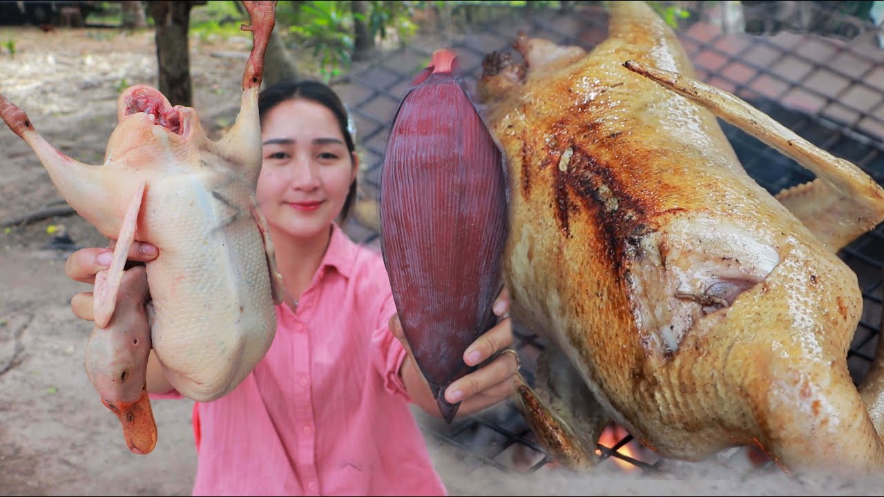 Yummy Duck Sour Soup Recipe - Duck Cooking Blossom Recipe  - Cooking With Sros