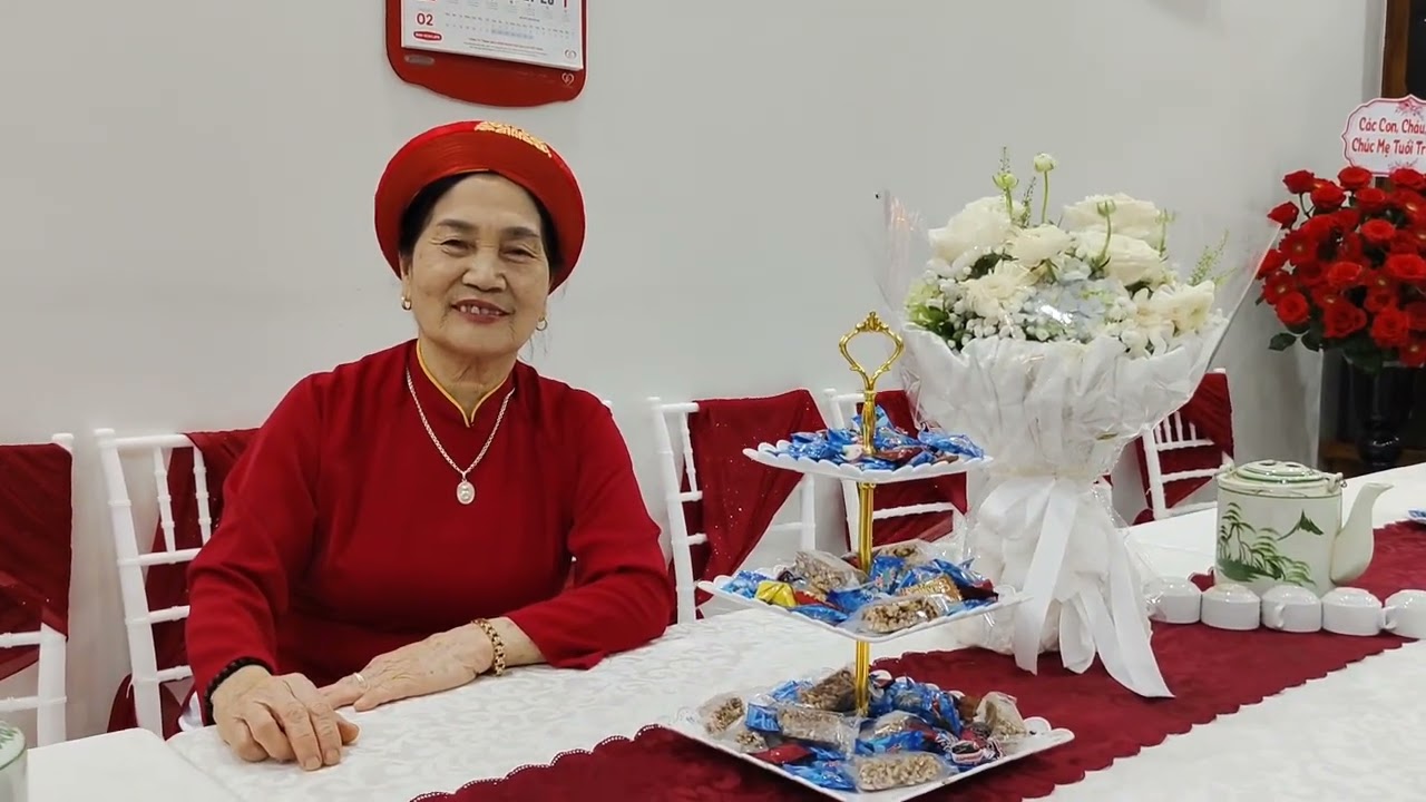 Tiệc Mừng Thọ Cụ Nguyễn Thị Lan Tuổi Tròn 80 